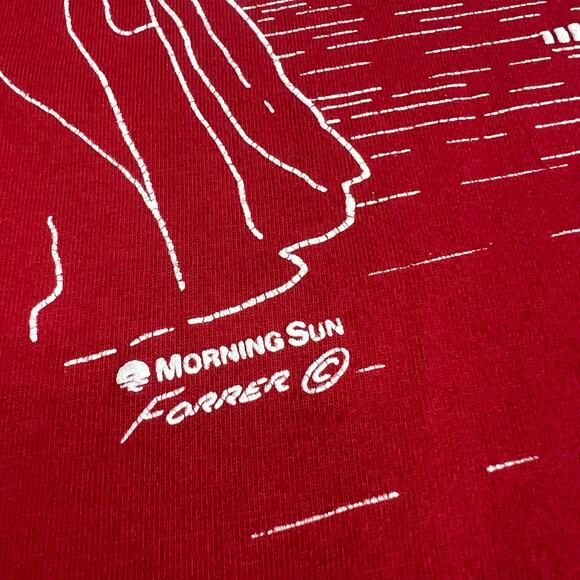 Vintage Golden Gate Bridge San Francisco Red Graphic T-Shirt Jerzees XL - Picture 4 of 10